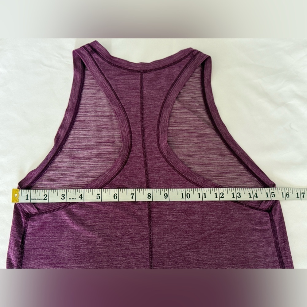 Lululemon Hot Like Agni Singlet Heathered Aurora Size 4 - Picture 9 of 13